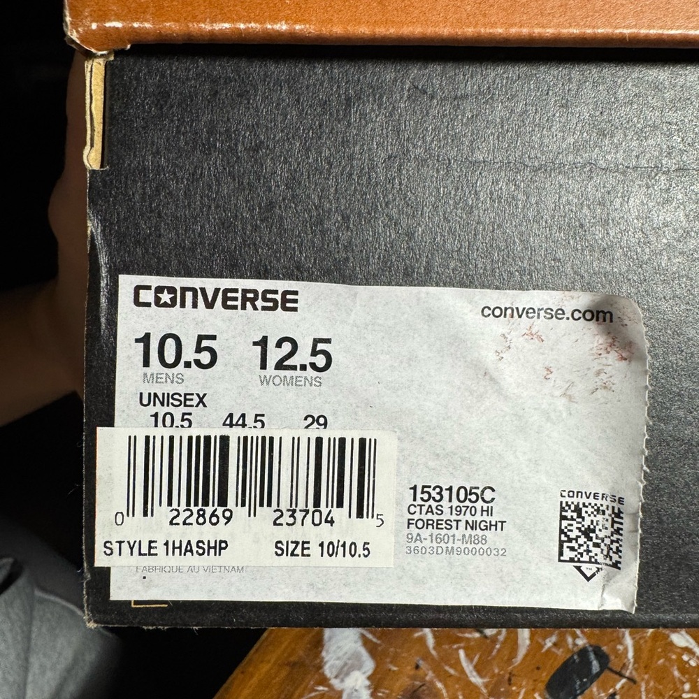 Converse Chuck Taylor All Star Missoni Fancy High-Tops unisex-Size 10.5 - Picture 15 of 16